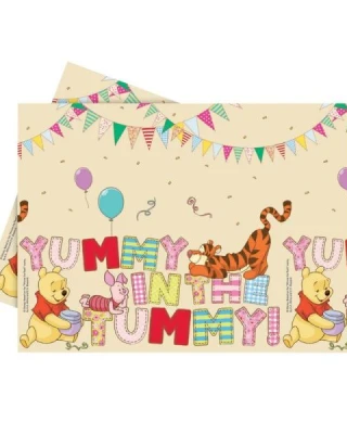 Winnie Alphabet Plastik Masa Örtüsü