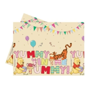 Winnie Alphabet Plastik Masa Örtüsü