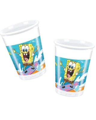 SpongeBob Surfing Plastik Bardak