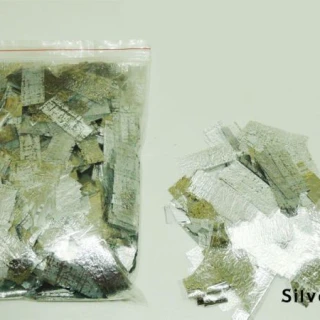 Silver Metalize Konfeti Kağıdı (1 Kg)