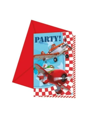 Disney Planes Davetiye & Zarf