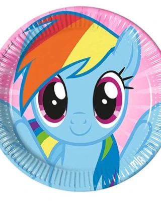 My Little Pony Kağıt Tabak