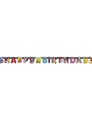 Furby ''Happy Birthday'' Yazı Banner