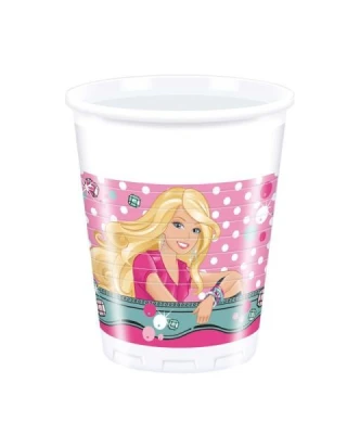 Elegant Barbie Plastik Bardak