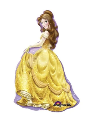 Princess Belle Shape SuperShape Folyo Balon (Paketli)