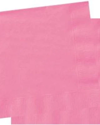 Pembe Pastel Renk Kağıt Peçete (20 Adet)