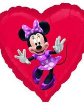 18 İnç Minnie Mouse Vendor Folyo Balon