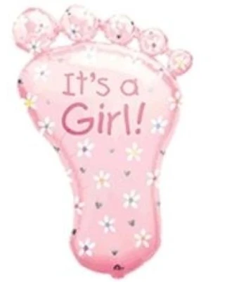 Supershape İt´s a Girl Folyo Balon