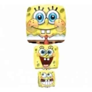 Supershape Spongebob Stacker Anagram Folyo Balon