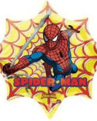 Supershape Spiderman Web Anagram Folyo Balon