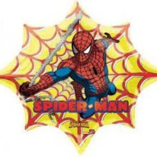Supershape Spiderman Web Anagram Folyo Balon