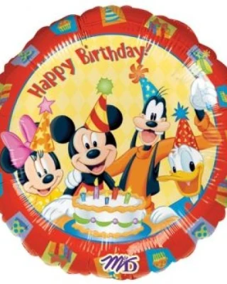 18 İnç Mickey Clubhouse Birthday Anagram Folyo Balon