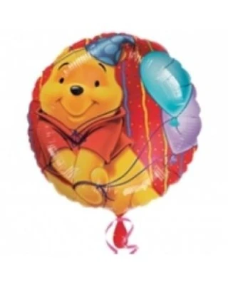 18 İnç Pooh Parti Anagram Folyo Balon