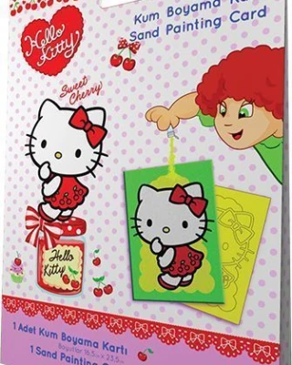 Hello Kıtty Kum Boyama Tek SS-03