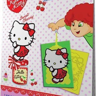 Hello Kıtty Kum Boyama Tek SS-03