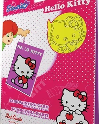 Hello Kıtty Kum Boyama Tek SS-12