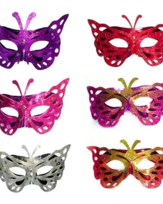 Maske - Simli Kelebek