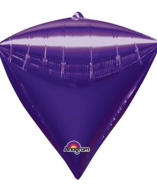 Purple Diamondz Ultrashape Folyo Balon