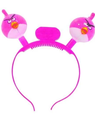 Işıklı Kuş Pembe Taç