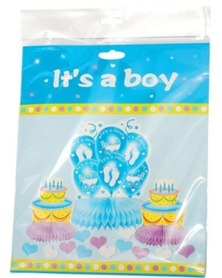 Its A Boy Pasta Petek Süs
