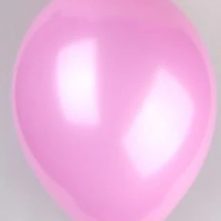 12 İnç Metalik Pembe Balon (HBK)
