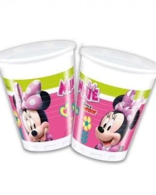 Minnie Bow-Tıque Plastik Bardak ( 8 Ad )