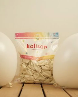 12 İnç Beyaz Dış Mekan Balon (Kal.)