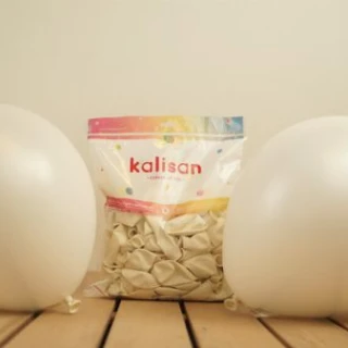 12 İnç Beyaz Dış Mekan Balon (Kal.)