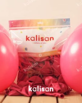 12 İnç Rubi Dış Mekan Balon (Kal.)
