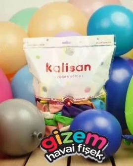 12 INC STANDARD KARIŞIK BALON 100LÜ