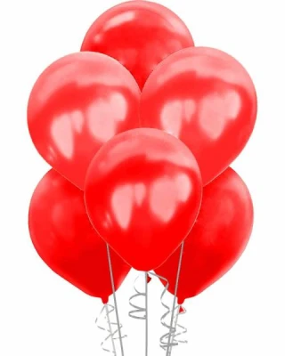 KIRMIZI METALİK BALON 100'LÜ