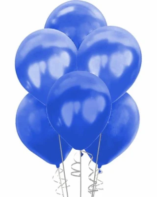 MAVİ METALİK BALON 100'LÜ
