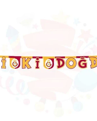 Galatasaray İyiki Doğdun Yazı Set