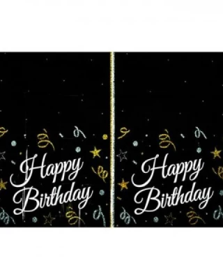 Happy Bırthday Sparklıng Peçete