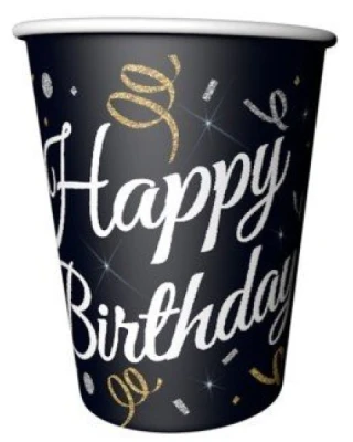 Happy Bırthday Sparklıng Bardak
