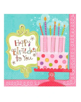 Happy Bırthday Sweet Stuff Peçete
