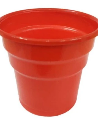 Kırmızı Pastel Renk Bardak 25 li