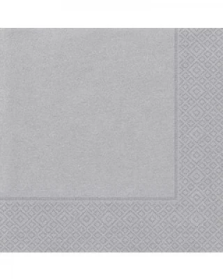 Gümüş Pastel Renk Peçete