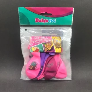 Prenses Baskılı Balon 12 Li
