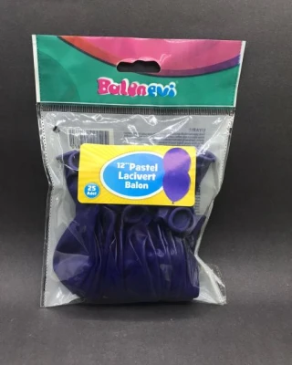 Lacivert Pastel Balon 25 Li