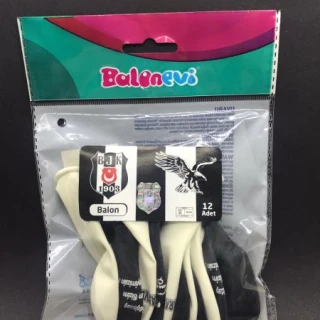 Beşiktaş Baskılı Balon 12 Li