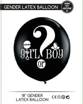 Cinsiyet Balonu 18 İnç