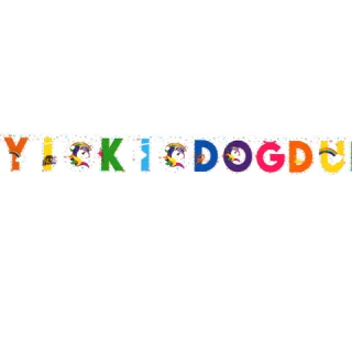 Unıcorn İyiki Doğdun Yazı Seti
