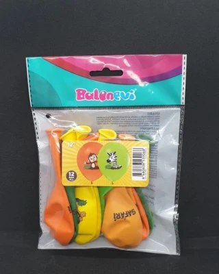 Safari Baskılı Balon 8 Li