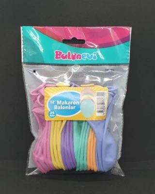 Makaron Karışık Balon 25 Li