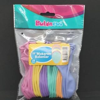 Makaron Karışık Balon 25 Li