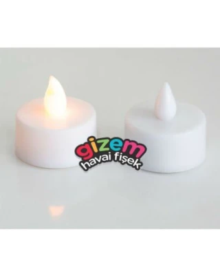 Pilli Tealight Mum Gün Işığı
