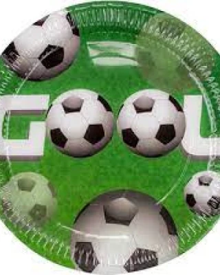 Futbol Parti Karton Tabak