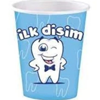 İlk Dişim Erkek Bardak ( 10 Ad )