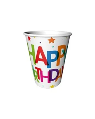 Superstar Bırthday Bardak ( 8 Ad )
